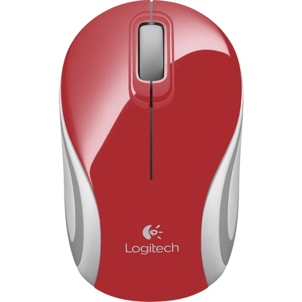 Мышь Logitech M187 (красный)